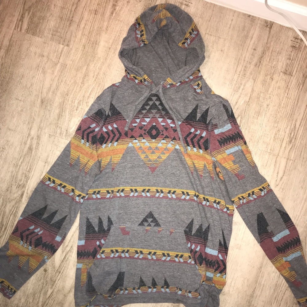Long sleeve, hooded t-shirt